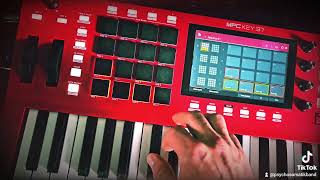 PSYCHOSOMATIK Playing with the Akai MPC Key 37 [upl. by Emile531]