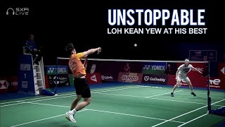 Loh Kean Yew vs Anders Antonsen  Badminton 2021 [upl. by Stargell798]