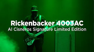 Al Cisneros Signature Rickenbacker 4003AC Bass  Marc Najjar  Sleep  Om [upl. by Nart]