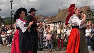 Traditionelles Pfingstfest Weissenburg Elsass Frankreich 2024 Serienclip 4 [upl. by Pippas]