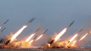 Russias Artillery Capabilities On target BM30 Smerch 9K58 TornadoG TOS1A BM27 Uragan [upl. by Irehj]