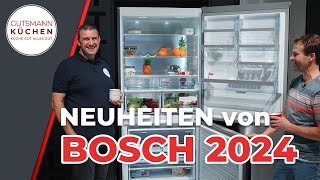 Die neuesten Bosch Kücheninnovationen – Smarte Backöfen Kochfelder amp Kühlschränke  IFA 2024 [upl. by Ecylahs]