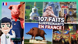 107 Faits INCROYABLES et SURPRENANTS en FRANCE [upl. by Allx]