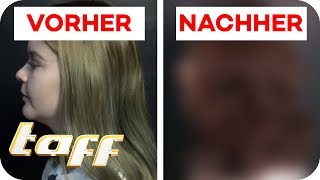 GRÜNE HAARE nach BLONDIEREN – SOS Einsatz der BeautyRetter  taff  ProSieben [upl. by Friedrick903]