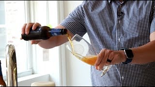 A beer sommelier explains how pouring a beer the wrong way can give you a stomach ache [upl. by Elokin923]