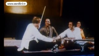 Ravi Shankar plays with Yehudi Menuhin [upl. by Aikel]