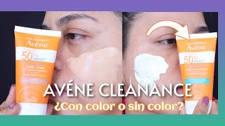 Asi es Avene Cleanance Con Color y Sin Color  Eau Thermale Avène [upl. by Irving560]