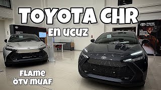 Toyota CHR Flame  Yeni Donanım Ötv Muafiyetli [upl. by Eidassac]