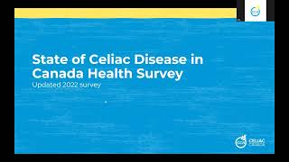 State of Celiac Survey Conference 2023  Duerksen McAuley [upl. by Todhunter917]