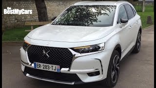 Citroen Ds7 driving experienceDS7 test driveDS7 Crossback French President Car [upl. by Asylla]