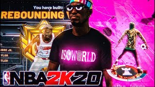 NEW quotREBOUNDING WINGquot SPEEDBOOSTING ISO BUILD IN NBA 2K20 HOF PLAYMAKING amp ANKLE BREAKERS [upl. by Aiza165]