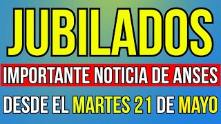 🛑URGENTE NOTICIA❗ Para los Jubilados y Pensionados de Anses en MAYO Y JUNIO PREPAGASCUANTOCOBRO [upl. by Eednim]