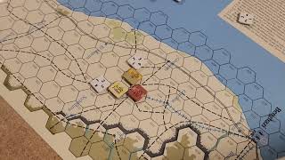 The Campaign for North Africa SPI Game Pregaming testing out the spreadsheets [upl. by Einnalem40]