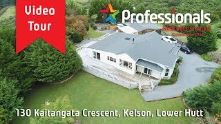 130 Kaitangata Crescent Kelson Lower Hutt [upl. by Arfihs]