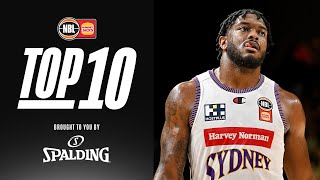 NBL Top 10 – Presented by Spalding  Round 11 NBL25 [upl. by Aicac795]