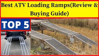 Best ATV Loading Ramps [upl. by Veronike]