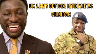 Cheddar Faces Tough Questions from Ghanaian UK Army Officer [upl. by Anitsuga]