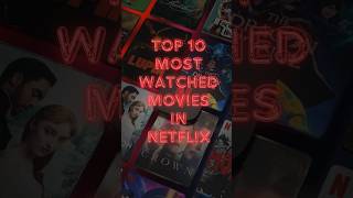 Top 10 movies watched in Netflix shorts netflix top10 viralshorts [upl. by Keemahs324]