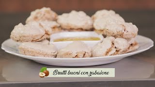 I Biscotti brutti ma buoni con lo zabaione  La Cucina delle Monache [upl. by Annagroeg]