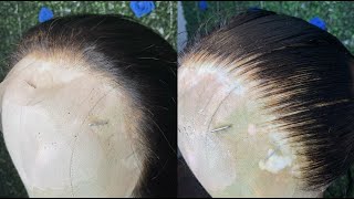 How To PLUCK Your Lace Frontal  BEGINNER Friendly [upl. by Weslee]