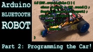 Making a DIY Arduino RC Robot Car  Part 2 Programming  EcProjects [upl. by Elag]