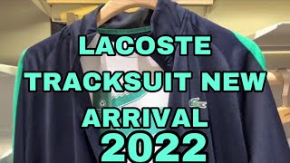 LACOSTE TRACKSUIT NEW ARRIVAL  SHOP WITH ME [upl. by Smitt]