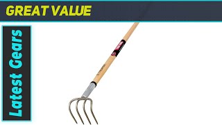 Truper 30033 Tru Pro 4Tine Cultivator  The Ultimate Garden Tool [upl. by Ardnoyek288]