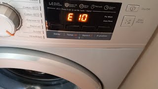 This is how to troubleshoot and fix E10 error code on your RAMTOMS washing machine [upl. by Ailak]