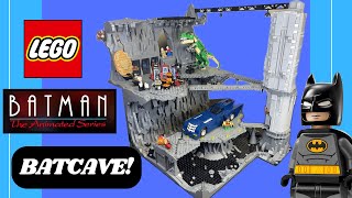 Lego Batcave from Batman the Animated Series MOC [upl. by Englebert]