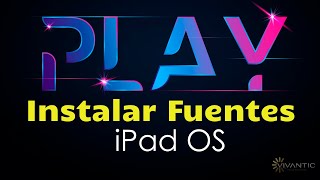 3 Formas Descargar e instalar fuentes en iPad o iPhone [upl. by Lorrad314]