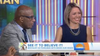 TODAY Show appearance by Oz Pearlman Al Roker AMAZED 03 10 16 [upl. by Germaine]