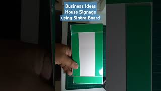 Business Idaa Using Sintra Board [upl. by Einej]