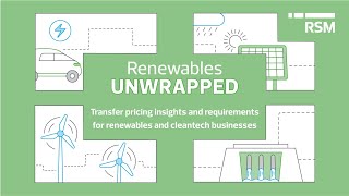 Transfer pricing insights and requirements for renewables and cleantech businesses [upl. by Hedvah]