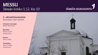 Jumalanpalvelus Jämsän kirkossa 1122024 [upl. by Russom]