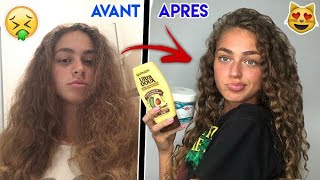 ROUTINE CHEVEUX BOUCLÉS➿ FACILE [upl. by Assetniuq]