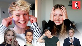 WAT BETEKENEN ACHTERNAMEN VAN YOUTUBERS met BEAUTYNEZZ  Kalcember 12  Kalvijn [upl. by Laehcim]