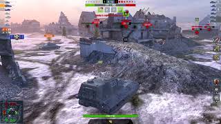 JgPzE100 7755DMG 3Kills  World of Tanks Blitz  Embas1 [upl. by Aracaj]