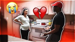 BREAKUP PRANK ON PREGNANCY GIRLFRIEND [upl. by Gunner835]