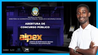 NOVO CONCURSO PÚBLICO DA AIPEX [upl. by Jecoa]