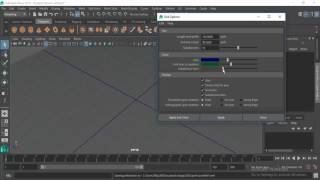 Maya basics  Adjusting the Grid options [upl. by Cohin]