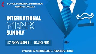 Bowen Memorial Methodist Church  International Mens Sunday  Worship Service  17th Nov 2024 [upl. by Hayman]