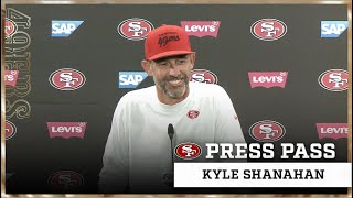 Kyle Shanahan Shares Final Updates Ahead of SFvsPIT  49ers [upl. by Notsla872]