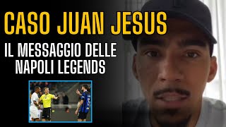 NO AL RAZZISMO  Siamo tutti JUAN JESUS  Il videomessaggio delle leggende del NAPOLI  SSC Napoli [upl. by Bacchus324]