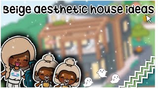 Beige aesthetic house ideas happy Halloween 👻 🎃 [upl. by Alison412]