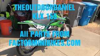 THEOUTDOORDANIEL KLX 155 BUILDSTRAIGHT BEAST [upl. by Marva851]