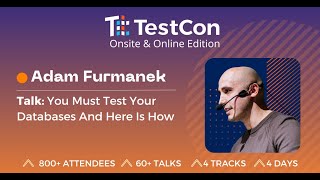 Adam Furmanek You Must Test Your Databases And Here Is How [upl. by Nauaj]