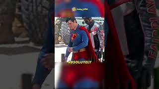 THIS IS THE SUPERMAN We Won  SUIT LEAKED PHOTOS superman dcu shorts [upl. by Enilorac520]