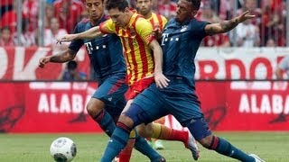 Bayern Munich 2 x 0 Barcelona  All Goals amp Highlights International Friendly 24072013 [upl. by Odnumde]