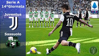 PES 2020 • Juventus Vs Sassuolo 14°Giornata quotGol a Raffica Dybala Gol Fenomenale su Punizionequot [upl. by Osei]