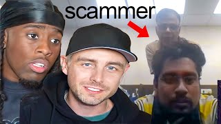 Catching Scammers Live With Scammer Payback [upl. by Anailil]